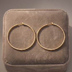Wholesale 14K 18K 24K Gold Plated Modern Hoop Earrings Custom Gold <b>Filled</b> Hoop Earrings Women Fashion Hoop Earrings Arracadas - Product Image 4