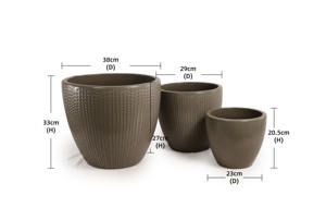 Maceta de Cerámica Decorativa de Primavera con Orificio de Drenaje Transpirable para Pascua y Jardín de Primavera - Product Image 6