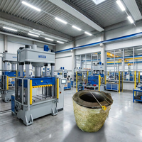 Presse hydraulique de moulage de diaphragmes en caoutchouc à contrôle de couleur précis de marque Steady pour la production de joints de pompes à soupapes