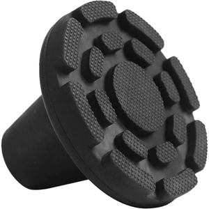 Puntas Antideslizantes para Muletas de 19 mm, 18 mm y 17 mm (x2 unidades), Férulas de Goma Negra KMINA K10033 - Product Image 5