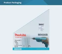 M0600B/M0601B Perceuse électrique sans fil à vitesse variable Perceuse domestique à pistolet Mandrin sans clé multifonction réversible