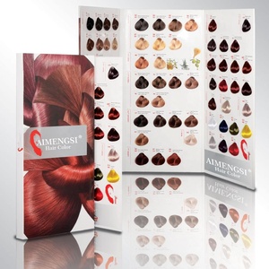 แผนภูมิสีผมแบบออร์แกนิกแผ่นทดสอบสีผม - Product Image 4