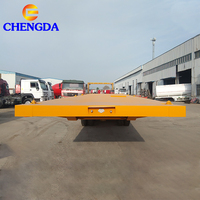 Fournisseur direct d'usine, remorque plateau 4 essieux pour transport lourd, conteneurs usagés de 20 pieds, 40 pieds, 45 pieds, 80 tonnes, 100 tonnes