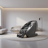 Fauteuil de massage pliable 3D corps entier zéro gravité infrarouge physiothérapie pétrissage tapotement vibration commande vocale intelligente chaud