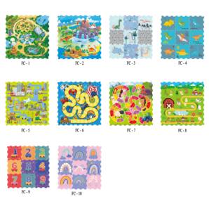 Faithmat Education Dragon Animal Train <strong>Farm</strong> Design Children Puzzle <strong>Play</strong> <strong>Mat</strong> - Product Image 1