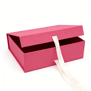 Emballage cosmétique personnalisé de qualité supérieure, boîte cadeau pour rouge à lèvres, boîte rigide en papier magnétique personnalisée, ensemble de boîtes cosmétiques, grossiste - Product Image 1