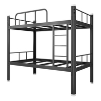 Lit superposé en métal traditionnel, best-seller, pour adultes, travailleurs, écoles, hôpitaux, hôtels, chambres à coucher