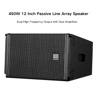 Précision Pro Audio 12 pouces bidirectionnel 450W Line Array Haut-parleurs Système de sonorisation professionnel Système de haut-parleurs passif Line Array