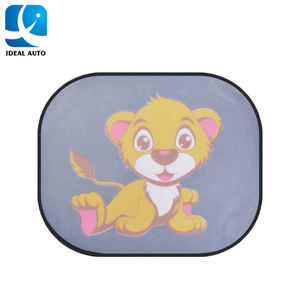 Parasole Estivo Pieghevole in Rete di Nylon con Motivo Personalizzato per Finestrini Laterali dell'Auto - Product Image 1