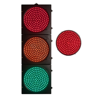 Feux de circulation circulaires LED sans frontières à technologie de pointe pour véhicules à moteur, économie d'énergie pour les intersections circulaires