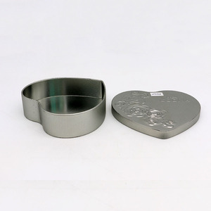 Tùy Chỉnh Đa-Màu Sắc Hình Trái Tim Tinplate Bánh Kẹo Kẹo Hộp Thiếc Giá Thấp Kim Loại Lon Đảng Đồ Trang Sức Quà Tặng Đám Cưới Sô Cô La - Product Image 1