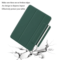 Étui pour tablette en matériau PU durable pour iPad Mini6/7, protecteur et léger pour les trajets quotidiens et les groupes d'étudiants