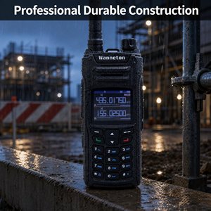 วิทยุสื่อสารแบบมือถือ Wanneton UV6F รุ่นอนาล็อก FM Transceiver VHF/UHF กำลังส่ง 5 วัตต์ ระยะ 0-5 กิโลเมตร แบตเตอรี่ 1000-1500mAh - Product Image 5