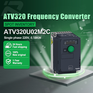 Nuevo convertidor de frecuencia original Sch-neider ATV320U02M2C monofásico 220V 0.18KW, módulo controlador compacto serie ATV320 - Product Image 1