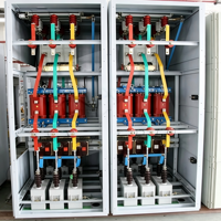 Armoire de distribution électrique à compensation réactive ZHUOLI moyenne tension (10-12kV) IP4X, courant 100A-1250A, fréquence 50/60Hz