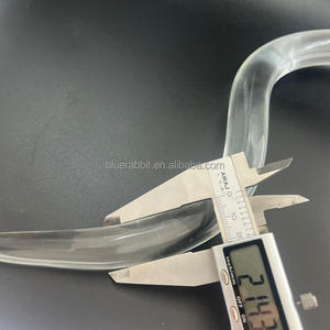 Vente en gros baguette Yoni à double extrémité gode de plaisir verre thérapie par cristal pelvien jouet sexuel anal - Product Image 3