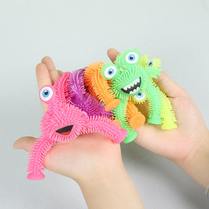 OEM Wholesale Monster Fidget Sensory Decompression <b>Ball</b> Anti-Stress <b>Squeeze</b> Toy TPR Material for Boys Girls Aged 8 to 13 Years - Product Image 2