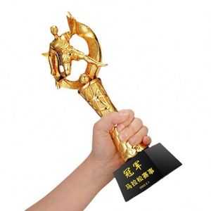 Trofeo DE LA Liga de Campeones de fútbol modelo campeón mejor tirador portero bota dorada Trofeo de guantes dorados - Product Image 4