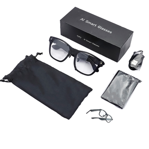 Lunettes Intelligentes Homme S336 2026 Double Caméra 800W Vidéo HD 1080P Assistant IA Enregistrement Vocal Traduction <span class=keywords><strong>ANC</strong></span> Étanche IPX-4 Type-C - Product Image 1