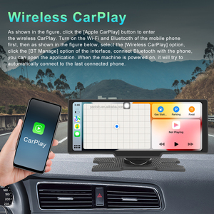 Radio Portátil para Auto Podofo de <span class=keywords><strong>10</strong></span>.26'' con Pantalla Inalámbrica Carplay, Android Auto, Transmisión FM/Airplay/BT, Electrónica para Auto - Product Image 2