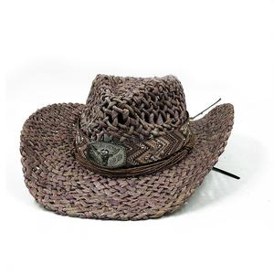 2025 Nieuwe Aankomst Zomer Strand Corn Stro Cowboyhoed Voor Vrouwen Mannen Strand Reizen Strohoed - Product Image 2