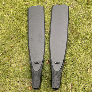 Nuevo <span class=keywords><strong>mar</strong></span> marino precios al por mayor Personalizado 1 par fibra de carbono aleta de natación libre buceo carbono <span class=keywords><strong>aletas</strong></span> de buceo zapatos - Product Image 2
