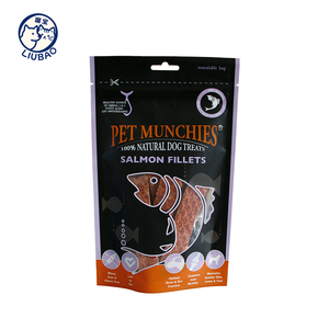 निः शुल्क नमूने लियू बाओ कुत्ते छोटे स्नैक कार्बनिक सैल्मन मांस स्लाइस लुसी निर्जलित उच्च प्रोटीन पालतू भोजन पूरक स्वच्छ दांत - Product Image 1