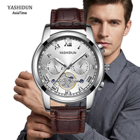 Montre à quartz pour homme, boîtier en alliage, cadran de 40 mm, bracelet en acier inoxydable de 10 mm, résistance à l'eau de 30 m, affichage lumineux des aiguilles, style business décontracté