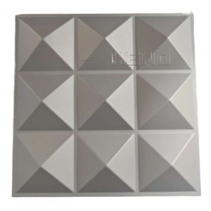 Panneau mural 3D en PVC géométrique moderne Wayon, personnalisable pour salon, chambre, bureau, hôtel, facile à installer, imperméable - Product Image 2