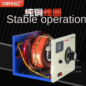 Tek fazlı voltaj regülatörü 220v AC voltaj regülatörü güç kaynağı 0-300v ayarlanabilir trafo 1000W voltaj regülatörü - Product Image 5