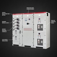 Prix usine GCK 380V 400V Appareillage de commutation basse tension extractible 30kA 50Hz 60Hz IP42 pour armoire électrique d'hôpital et de bâtiment commercial