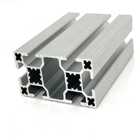 Profilé de jambe de force 4080 profilés extrudés en aluminium T5 à fente en T, facile à assembler