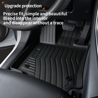Tapis personnalisés d'usine 5D Tpo tapis de sol tous temps tapis de sol profond tapis de voiture Tpe pour Isuzu Dmax 2020 tapis de sol