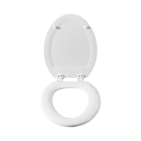 Siège de toilette élégant en bois moulé, support robuste, utilisation durable, facile à installer, idéal pour la modernisation des toilettes à domicile et à l'hôtel