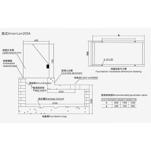 Postes de transformations <span class=keywords><strong>en</strong></span> acier galvanisé pour équipements de distribution d'énergie pour lignes de transmission électrique - Product Image 5