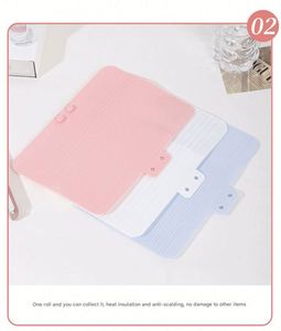 Bolsa de Viaje de Silicona Moderna y Resistente al Calor para Plancha de Pelo, Rizador y Varita Alisadora - Product Image 5