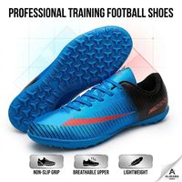 Chaussures de football respirantes, légères, imperméables, confortables et résistantes à l'usure pour pelouse artificielle et naturelle