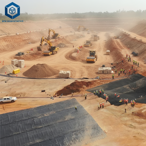 Rouleaux de géomembrane HDPE pour revêtement de barrage, <span class=keywords><strong>prix</strong></span> de la feuille HDPE 500 microns pour réservoir - Product Image 3