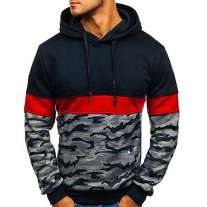 Sudadera con capucha para hombre, prenda deportiva masculina de talla grande con forro polar y diseño impreso - Product Image 3