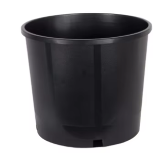 Pots de fleurs de pépinière en plastique noir de 1 à 20 gallons - Product Image 1