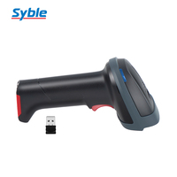 Lecteur de codes-barres sans fil 2.4G Syble XB-D15RB 1D2D, lecteur de codes QR pour les caisses des supermarchés