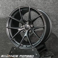 Rines de Aluminio Forjado Personalizados VS-5RS, Elegantes y Robustos, en Negro Mate de 18-22 Pulgadas, Cromados y Pulidos, de Bajo Peso, Compatibles con 5x114.3 5X120