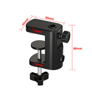 Desktop Cantilever Bracket Base 12mm Clamp <b>Adjustable</b> Multi Functional Phone Stand <b>Table</b> Mount - Product Image 3