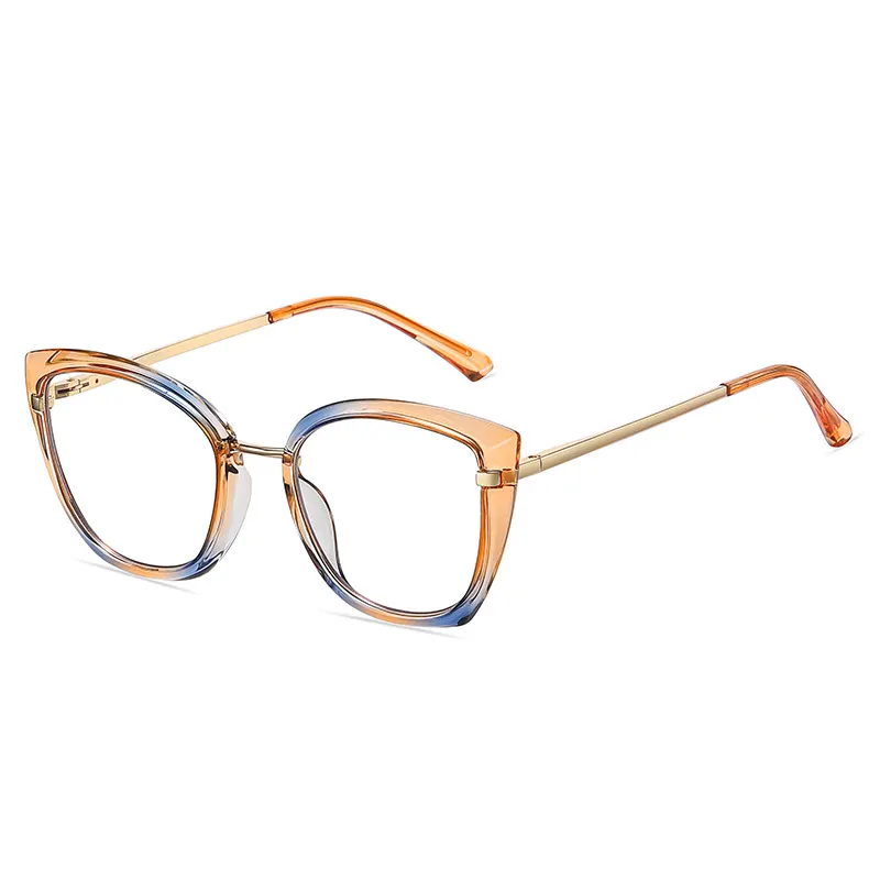 GG556 Fashion Eyeglasses Frames Design Colourful TR90 Frame Prescription Glasses Anti Blue Light Lens Optical Glasses