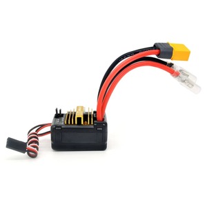 ESC RC étanche 80A en métal brossé Surpass Hobby pour moteur 5 fentes, voiture RC 1/10, camion, monster TRX4, <span class=keywords><strong>Tamiya</strong></span> SCX10, <span class=keywords><strong>crawler</strong></span> - Product Image 3