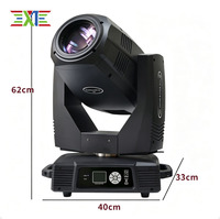 Projecteur 3-en-1 380W avec motifs et spots, contrôle DMX512, angle de faisceau 3-30° pour mariages, théâtres et événements en club
