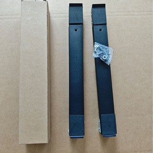 Rail de guidage pour réfrigérateur Air China avec roulettes, base mobile réglable pour rangement de réfrigérateur, argent, noir, gris, simple couche, en fer - Product Image 4