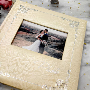 Fournisseur à couverture rigide 200 photos 4x6 pouces, couverture en papier vinyle <span class=keywords><strong>album</strong></span> <span class=keywords><strong>photo</strong></span> de mariage avec fenêtre - Product Image 6