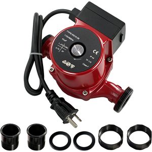 Pompe de circulation XUYUN 115V 60Hz avec raccord de 1-1/2" à 1-1/4" pour eau chaude destinée aux systèmes CVC - Product Image 6