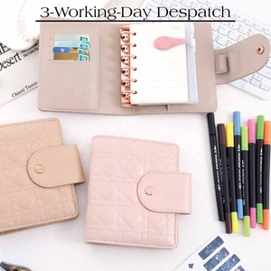 Hongbo người bán tốt nhất Kim loại/Matte màu Chần A7 rộng hơn da 30mm-ring Loose-Leaf Ngân Sách chất kết dính W/O moq - Product Image 6